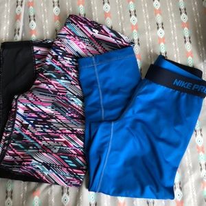 Capri tights bundle-size small